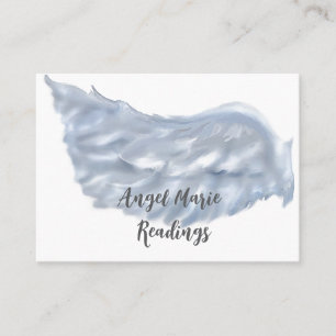Angel Wings licht, Spiritueel, Reiki, visitekaartj Visitekaartje