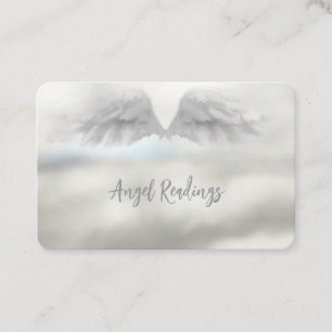 Angel Wings licht, Spiritueel, Reiki, visitekaartj Visitekaartje