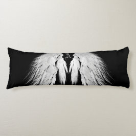 ANGEL WINGS Monogram Black Lichaamskussen