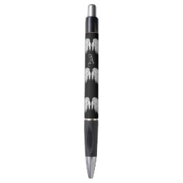 ANGEL WINGS Monogram Black Pen