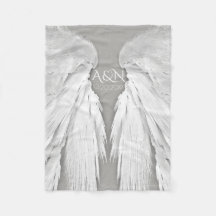 ANGEL WINGS Monogram Elegant Grey