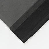 ANGEL WINGS Monogram Naam Zwart Fleece Deken (Hoek)