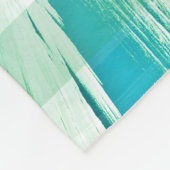 ANGEL WINGS Monogram Name Fresh Ombre Fleece Deken (Hoek)