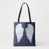 Angel Wings & Navy Blue Draagtas (Voorkant)