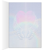 Angel Wings omringd door een hart (Binnen (Rechts))