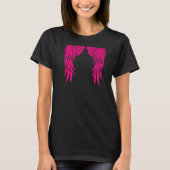 Angel Wings on your Back - Glam Heavenly Fantasy T T-shirt (Voorkant)