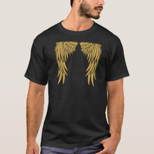 Angel Wings on your Back - Gold Glam Heavenly Fant T-shirt