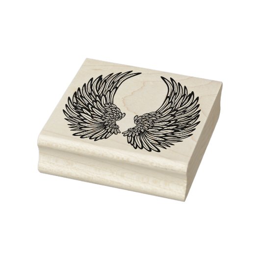 Angel Wings Rubber Stamp Rubberstempel (Stempel)