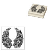 Angel Wings Rubber Stamp Rubberstempel (Gestempeld)