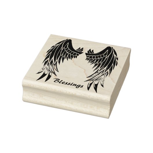 Angel Wings Rubber Stamp Rubberstempel (Stempel)