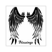 Angel Wings Rubber Stamp Rubberstempel (Afrduk)