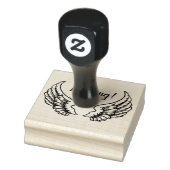 ANGEL WINGS RUBBER STAMP 	RUBBERSTEMPEL (Stempel)