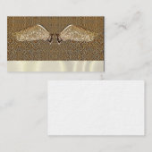 Angel Wings Rustic Angels Wing Art Visitekaartjes (Voorkant / Achterkant)