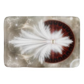 Angel Wings Snowflake Bath Mat (Voorkant)