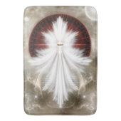 Angel Wings Snowflake Bath Mat (Voorkant Verticaal)
