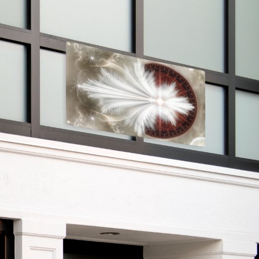 Angel Wings Snowflake NL Banner (Buitenkant Gebouw)