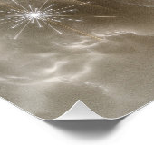 Angel Wings Snowflake RL Perfect Poster (Hoek)