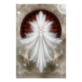 Angel Wings Snowflake RL Poster parfait (Devant)