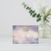 Angel Wings Spiritueel Visitekaartje Lightwerker (Staand voorkant)