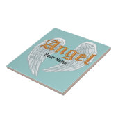 Angel Wings Tegeltje (Zijkant)