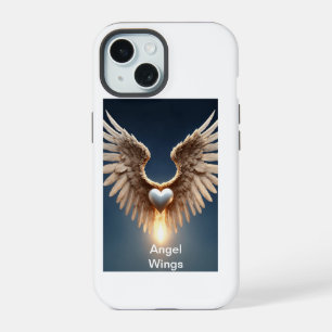 Angel Wings Telefoon Case iPhone 15 Hoesje