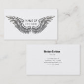 Angel Wings Visitekaartje (Voorkant / Achterkant)