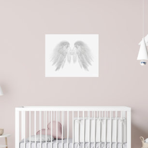 ANGEL WINGS White Poster