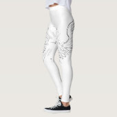 {Angel Wings} Witte Leggings (Links)