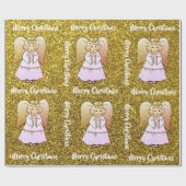 Angel Wrapping Paper Cadeaupapier (Vlak)