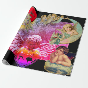 ANGEL WRAPPINGSPAPIER VOOR Valentijnsdag Cadeaupapier