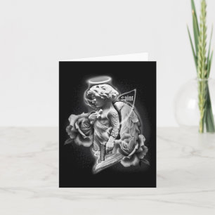 Angel X Saint X Rozen Tattoo Kaart