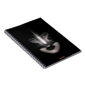 Angel Yeux Fractal Art Carnet Spiral (Côté Droit)