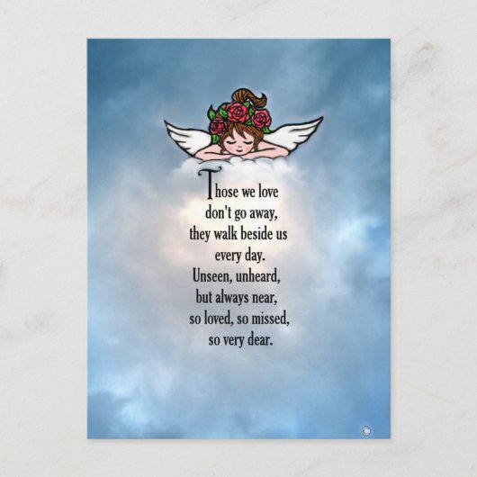 Angel "Zo geliefd" Briefkaart (Voorkant)