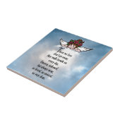 Angel "Zo geliefd" Tegeltje (Zijkant)