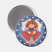 Angela Angel Magnet Magneet (Voorkant / Achterkant)