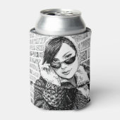 Angela Bingham Drink Coozy Blikjeskoeler (Blikje Voorkant)
