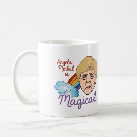 Angela Merkel is Magisch - - Koffiemok (Links)