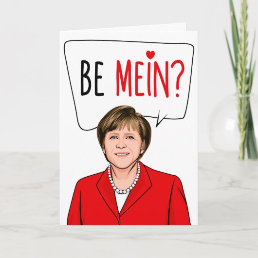 ANGELA MERKEL: Wees Mein Kaart (Voorkant)