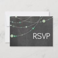 Angela Stylish Strands RSVP krijtbord mint