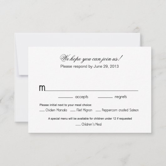 Angela Stylish Strands RSVP tableau craie menthe (Dos)