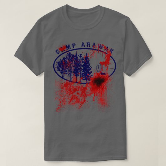 Angelas Camp Arawak T-shirt Sleepaway Camp (Design voorkant)
