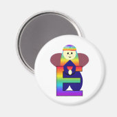 Angelbet Letter E Magneet (Voorkant / Achterkant)