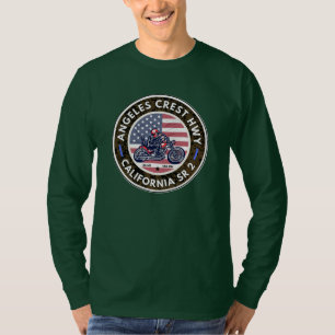 Angeles Crest Highway California State Route cadea T-shirt