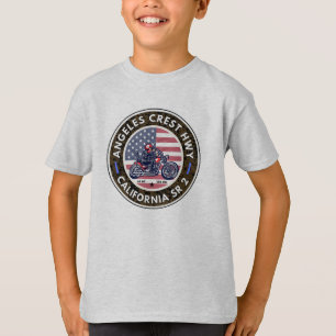 Angeles Crest Highway California State Route cadea T-shirt