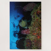 Angelfish and Divers from Below 20"x30" Legpuzzel (Verticaal)
