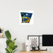 Angelfish bij koraalrif - Fotografisch ontwerp | Poster (Thuiskantoor)