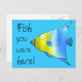 Angelfish Briefkaart (Voorkant / Achterkant)