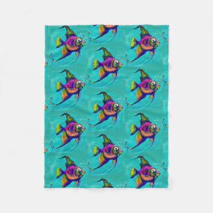 Angelfish Fleece Deken