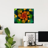 Angelfish Spiral Poster (Thuiskantoor)