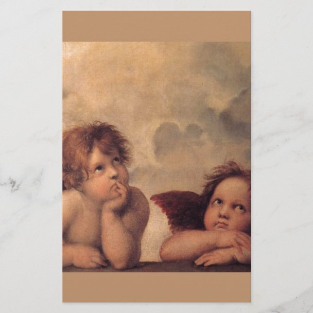 angelgeloof Raphael  oude schilderij zegen (Voorkant)